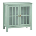 Portland 2 Door Glass Cabinet by Simple Living